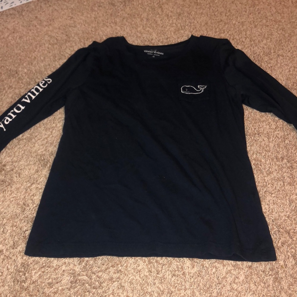 Navy Blue Long Sleeve Vineyard Vines